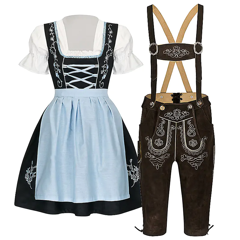 Produktfoto Luxusmode Dirndl und Lederhose