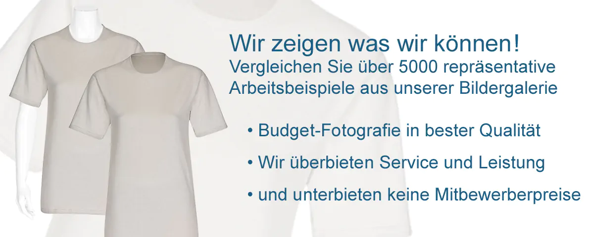 Wir zeigen was wir können! Vergleichen Sie über 5000 repräsentative Arbeitsbeispiele aus unserer Bildergalerie Budget-Fotografie in bester Qualität Wir überbieten Service und Leistung und unterbieten keine Mitbewerberpreise